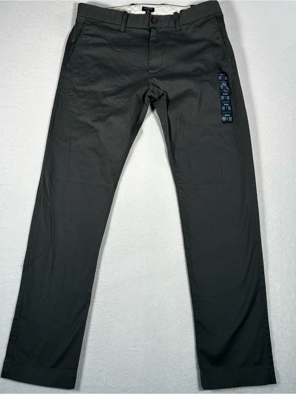 J.Crew Flex Slim NWT Men’s Gray Chino Pants size: 32x32
